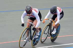 女子チームスプリント決勝